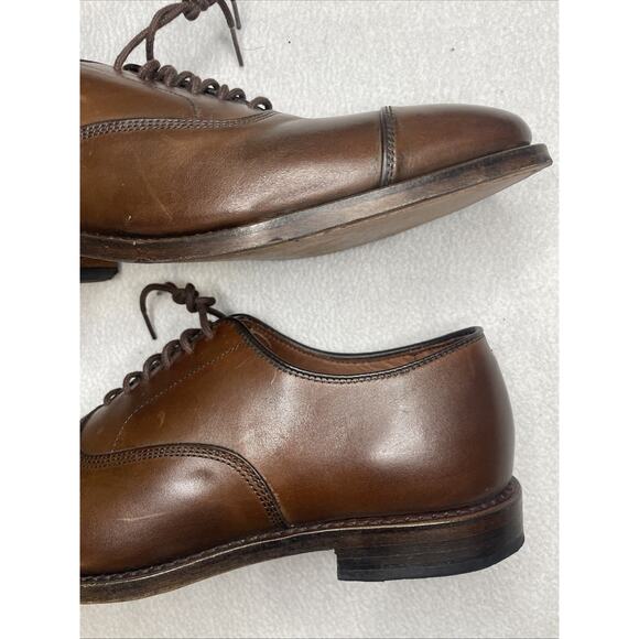 Allen Edmonds Park Avenue 10.5D Dark Chili Brown Oxfords - w/ Original Box main image 16